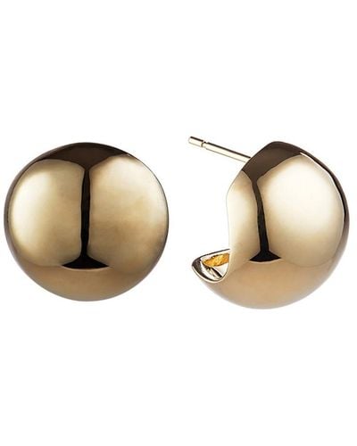 Otiumberg Boule 14Kt Vermeil Stud Earrings - Natural