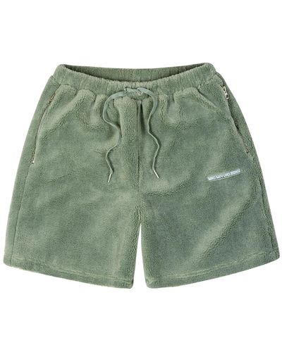 MKI Miyuki-Zoku Fleece Shorts - Green