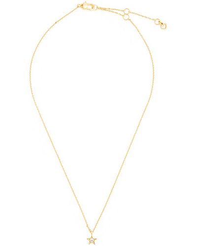 Kate Spade Set In Stone Star Necklace - White