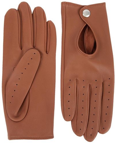 Dents Thruxton Leather Gloves - Brown