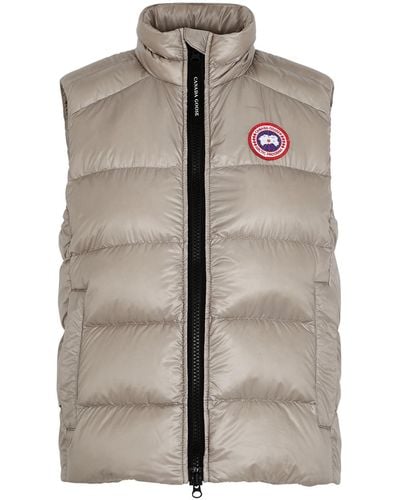 Canada Goose Cypress Quilted Feather-Light Shell Gilet, , Gilet - Gray