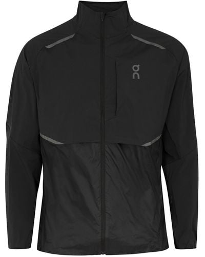 On Shoes Weather Shell Jacket - Black