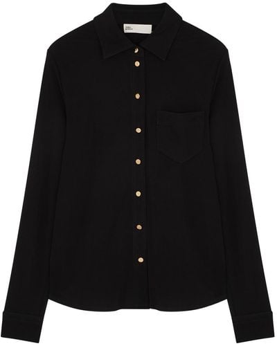 Tory Burch Brigitte Jersey Shirt - Black