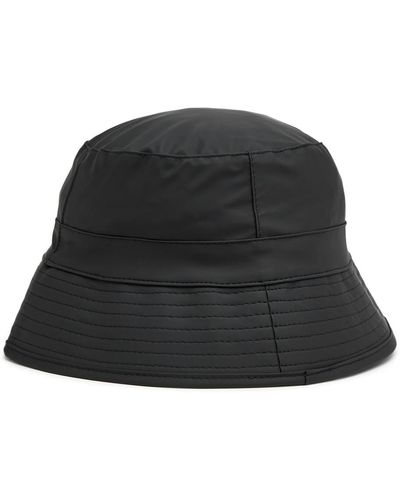Rains Rubberised Bucket Hat - Black