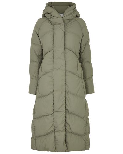 Canada Goose Marlow Quilted Shell Parka - Green