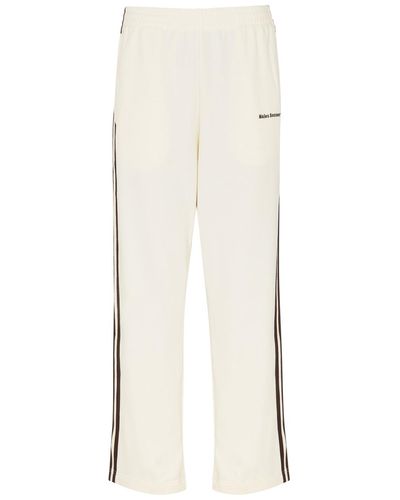 adidas X Wales Bonner Striped Cotton-blend Track Pants - White