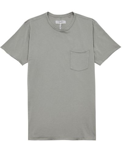 Rag & Bone Miles Cotton T-shirt - Gray