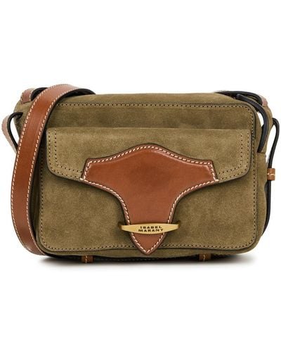 Isabel Marant Wasy Suede Cross-body Bag - Brown