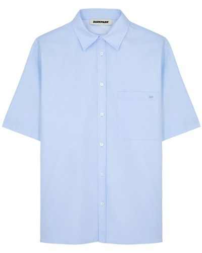 DARKPARK Vale Cotton Shirt - Blue