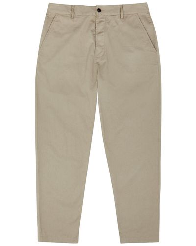 Universal Works Tapered-leg Cotton Chinos - Natural