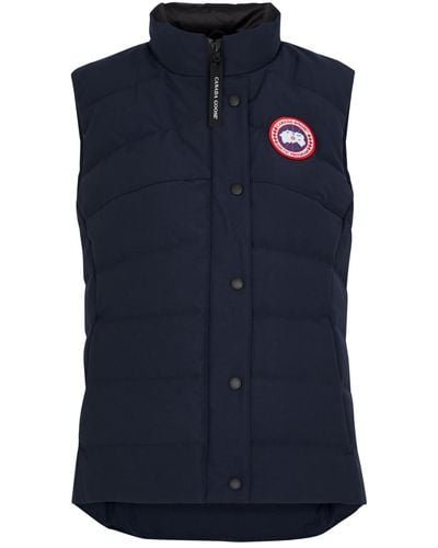 Canada Goose Freestyle Quilted Arctic-Tech Shell Gilet - Blue
