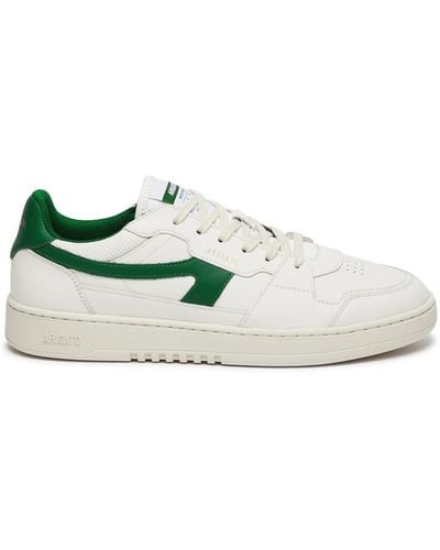 Axel Arigato Dice Lo Panelled Leather Trainers - Green