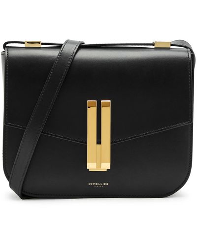 DeMellier London The Vancouver Leather Cross-body Bag - Black