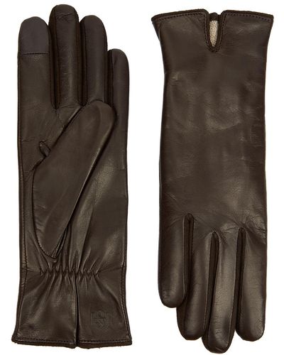 Handsome Stockholm Essentials Leather Gloves - Green
