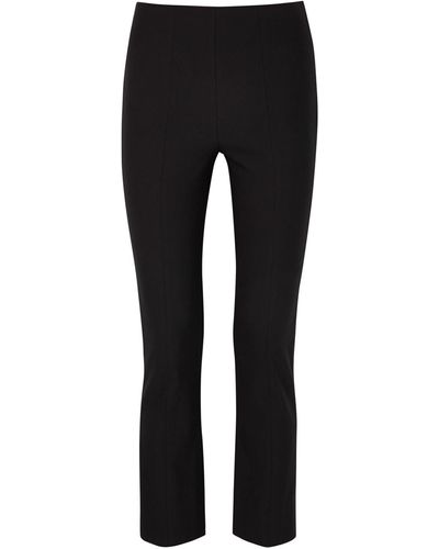 Vince Off- Stretch-Jersey Trousers - Black