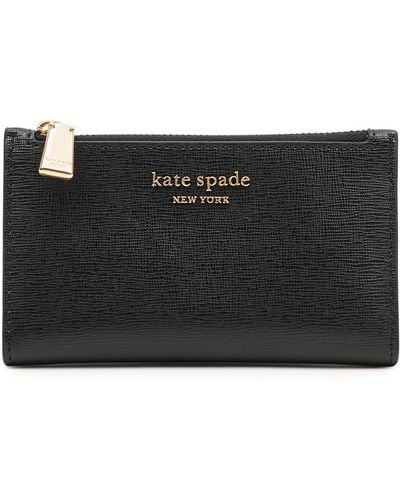 Kate Spade Morgan Small Leather Wallet - Black
