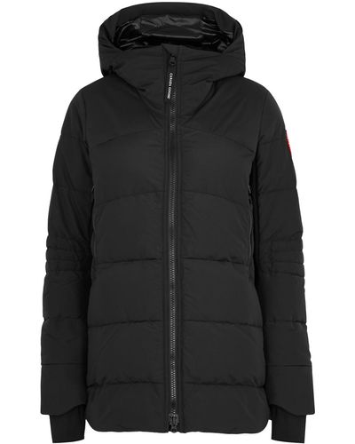 Canada Goose Hybridge Quilted Matte Shell Coat, , Coat, Quilted - Black
