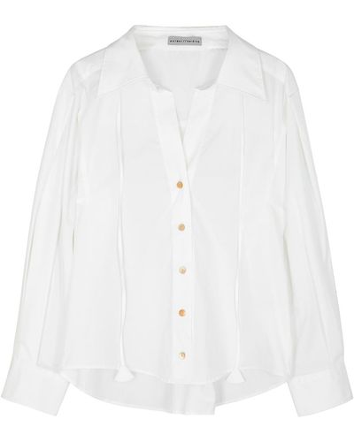 Palmer//Harding Clarity Stretch-cotton Shirt - White