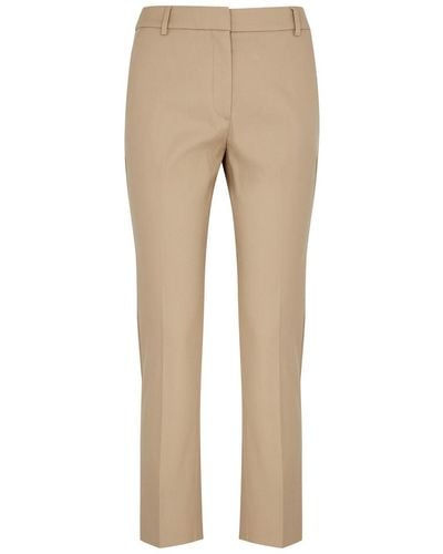 Weekend by Maxmara Vite Stretch-Cotton Chinos - Natural