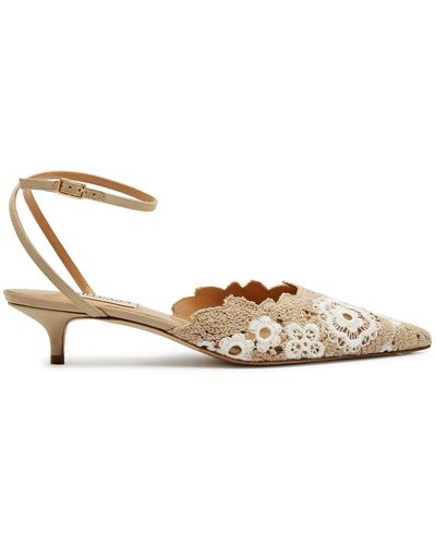 Arteana Amalfi 35 Lace Court Shoes - White