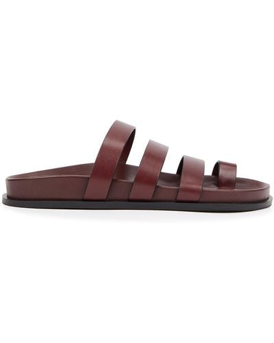 A.Emery A. Emery Eli Leather Sandals - Red
