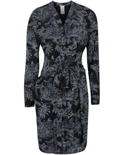 Wolford Antoinette Jacquard Jersey Dress - Black