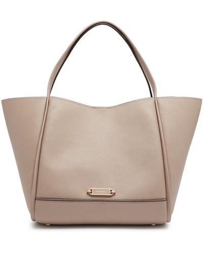 Kate Spade Gramercy Large Leather Tote - Gray
