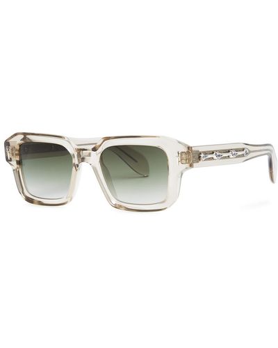 Cutler and Gross The Great Frog X Cutler & Gross X The Great Frog Square-frame Sunglasses - Grey