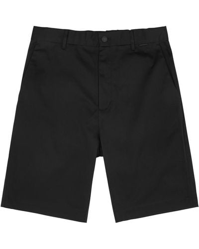 Calvin Klein Stretch-Cotton Shorts - Black