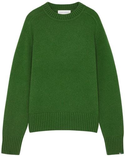 Extreme Cashmere N°123 Bourgeois Cashmere Sweater - Green