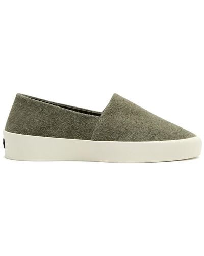 Fear Of God Espadrille Suede Trainers - Green