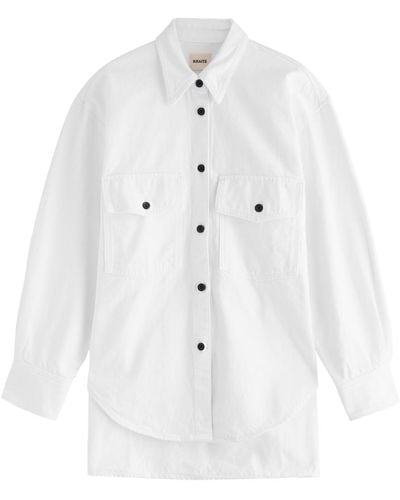 Khaite Mahmet Denim Shirt - White
