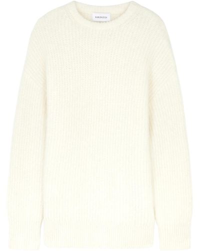 16Arlington Sephia Ribbed Alpaca-blend Sweater - Natural