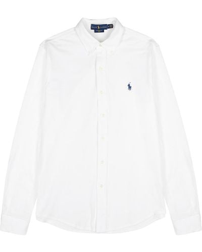 Polo Ralph Lauren Piqué Cotton Shirt - White