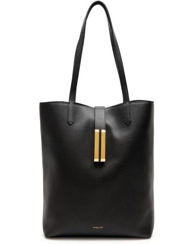DeMellier London Vancouver Leather Tote - Black