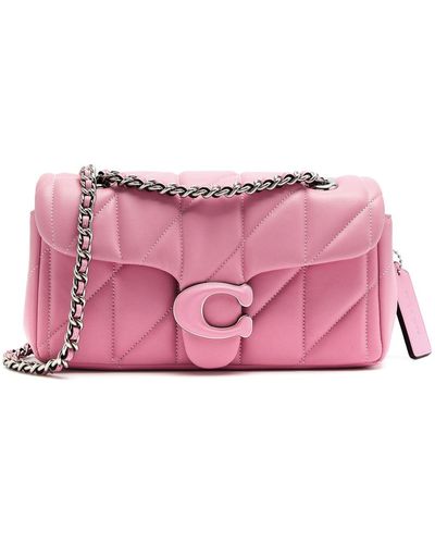 COACH Tabby 20 Quilted Leather Shoulder Bag - Pink