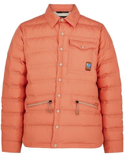 3 MONCLER GRENOBLE Day-Namic Lavachey Quilted Shell Jacket - Orange
