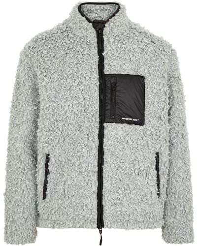 MKI Miyuki-Zoku Panelled Fleece Jacket - Grey