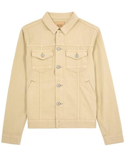 PAIGE Scout Twill Jacket - Natural