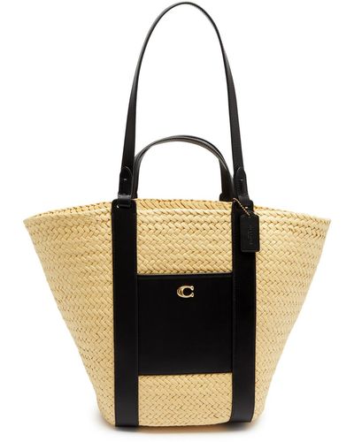COACH Shopper Type Bag - Black