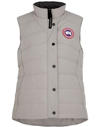 Canada Goose Freestyle Quilted Arctic-Tech Shell Gilet, , Gilet - Gray