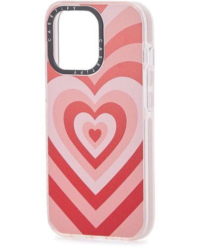 Casetify 70s Pink Heart Iphone 13 Pro Case