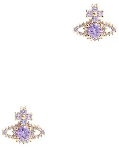 Vivienne Westwood Valentina Orb-embellished Stud Earrings - White