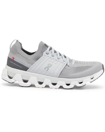 On Shoes Running Cloudswift 3 Panelled Mesh-knit Trainers - White