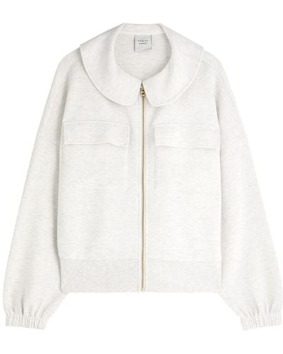 Varley Lisburn Stretch-Jersey Sweatshirt - White