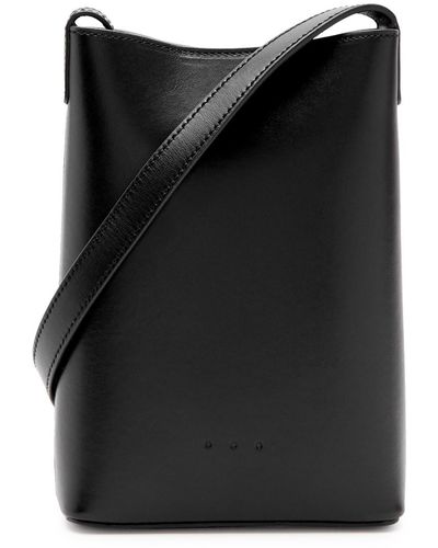 Aesther Ekme Micro Sac Leather Cross-body Bag - Black