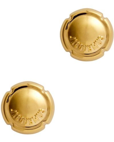 Jacquemus Les Festiva Brass Earrings - Metallic