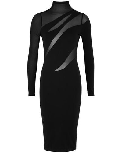 Wolford Stretch-jersey Mini Dress - Black