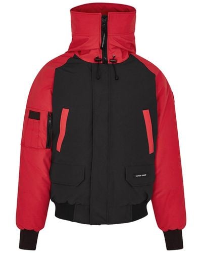 Canada Goose Chilliwack Panelled Arctic-tech Bomber Jacket - Red