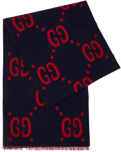 Gucci gg Jaquard Scarf - Multicolour